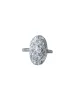 Bague Art Déco ovale or et diamants sold by 58 Facettes
