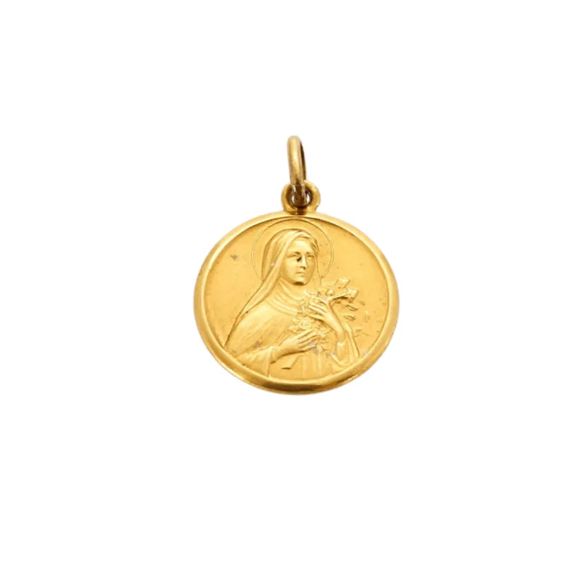 Médaille ciselée Vierge sold by 58 Facettes
