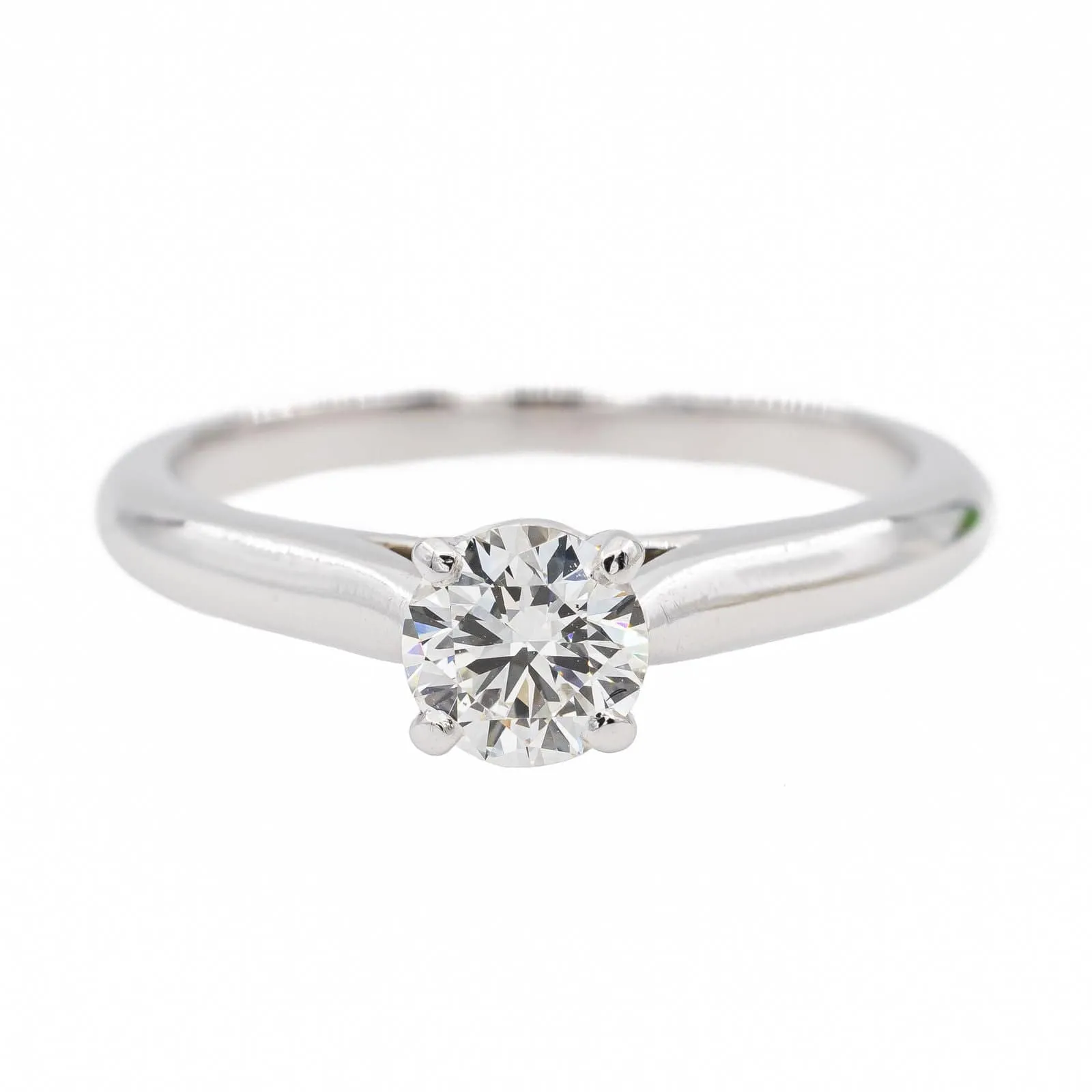 Cartier Bague Solitaire 1895 Platine Diamant sold by 58 Facettes