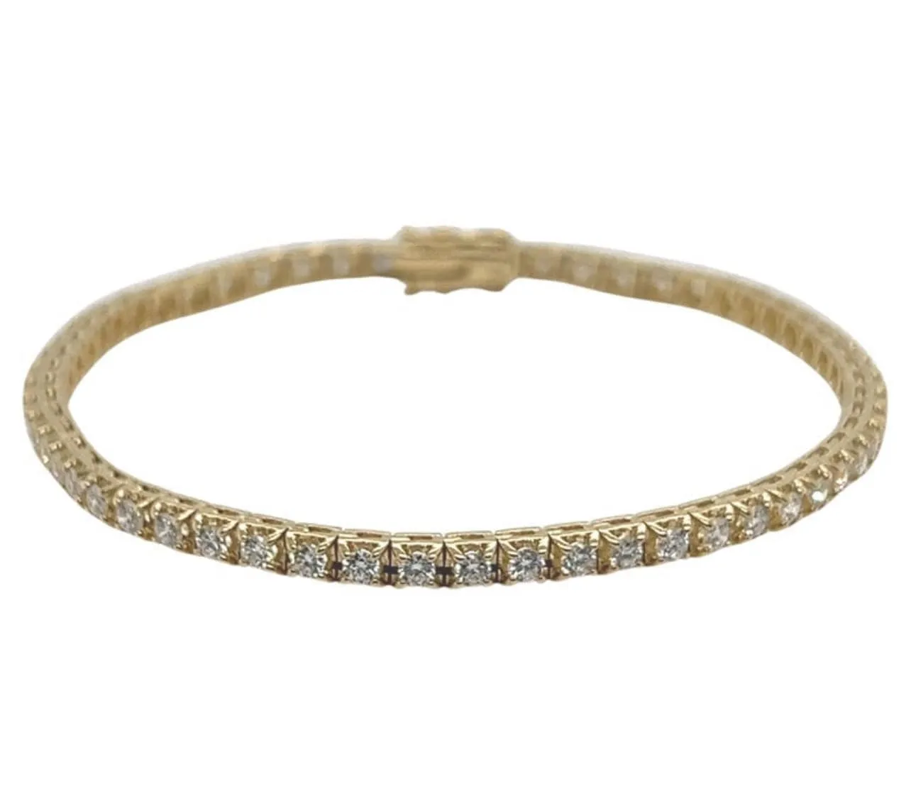Bracelet Tennis Or Jaune Diamants sold by 58 Facettes