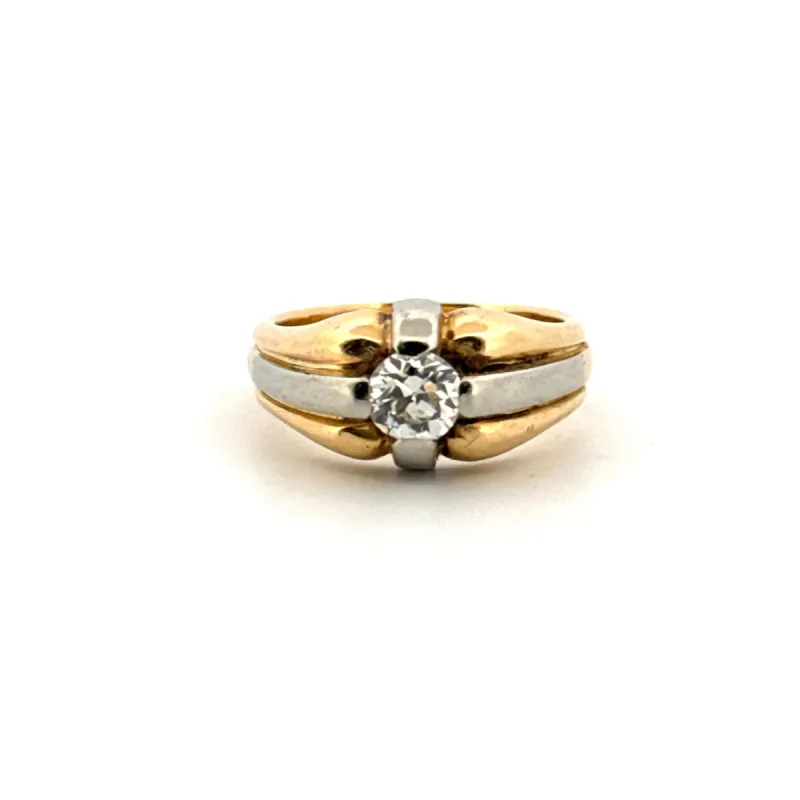 Solitaire 2 ors et diamant 0,5 carat sold by 58 Facettes