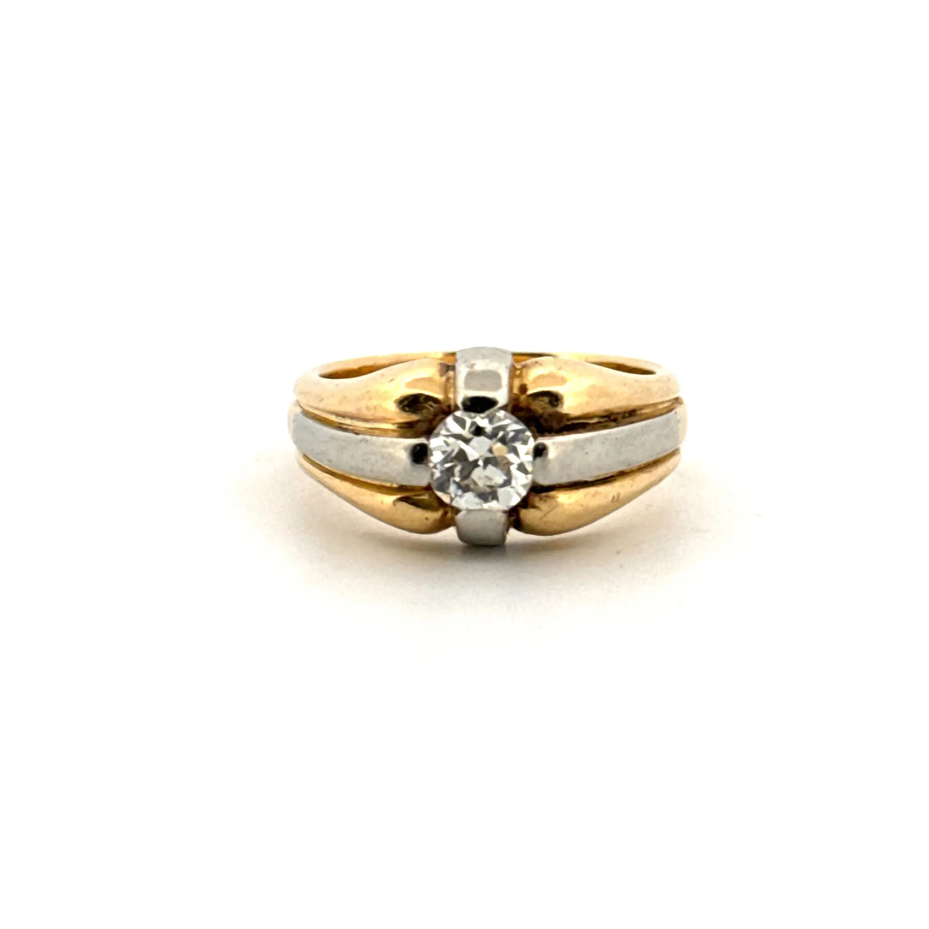 Solitaire 2 ors et diamant 0,5 carat sold by 58 Facettes