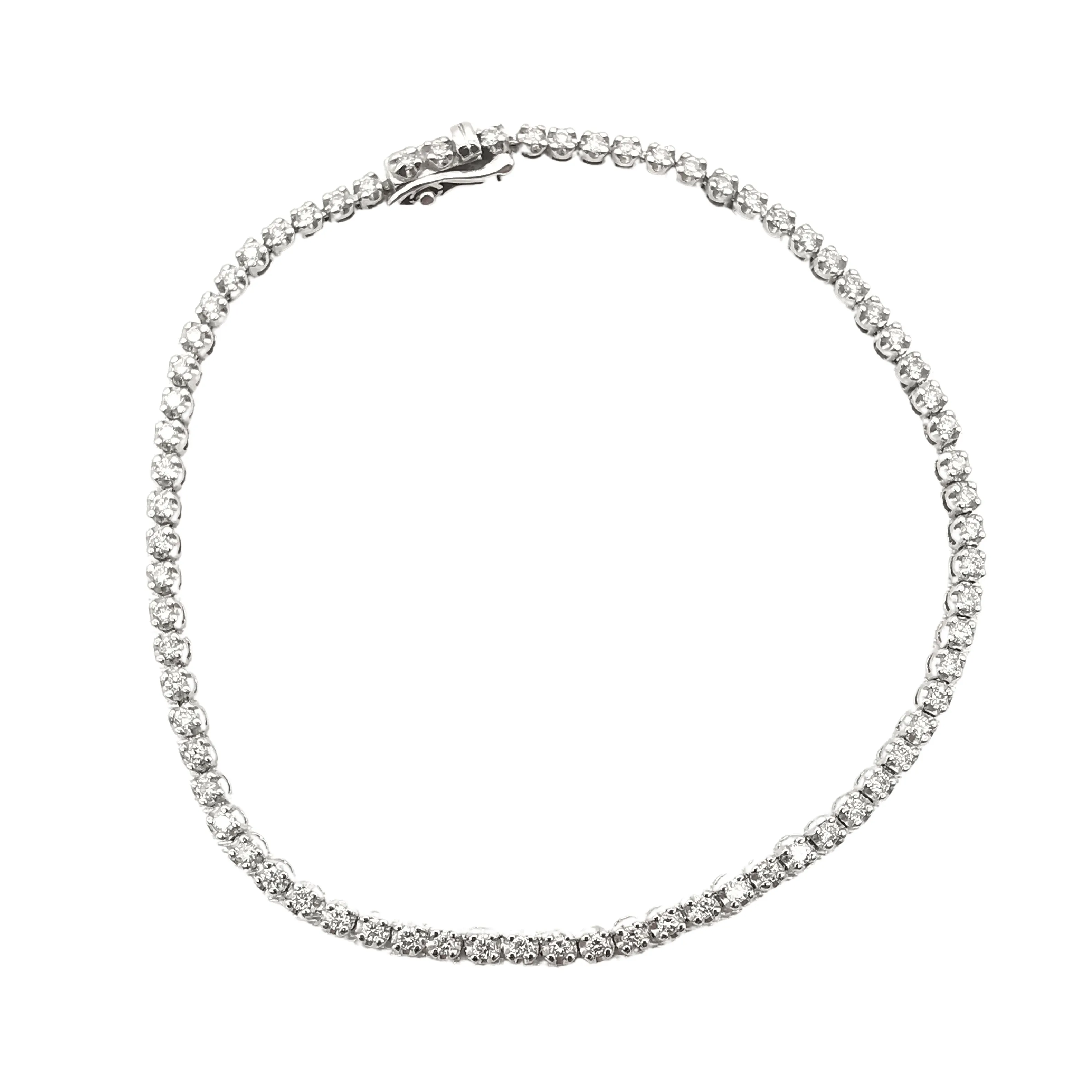 Bracelet ligne diamants sold by 58 Facettes