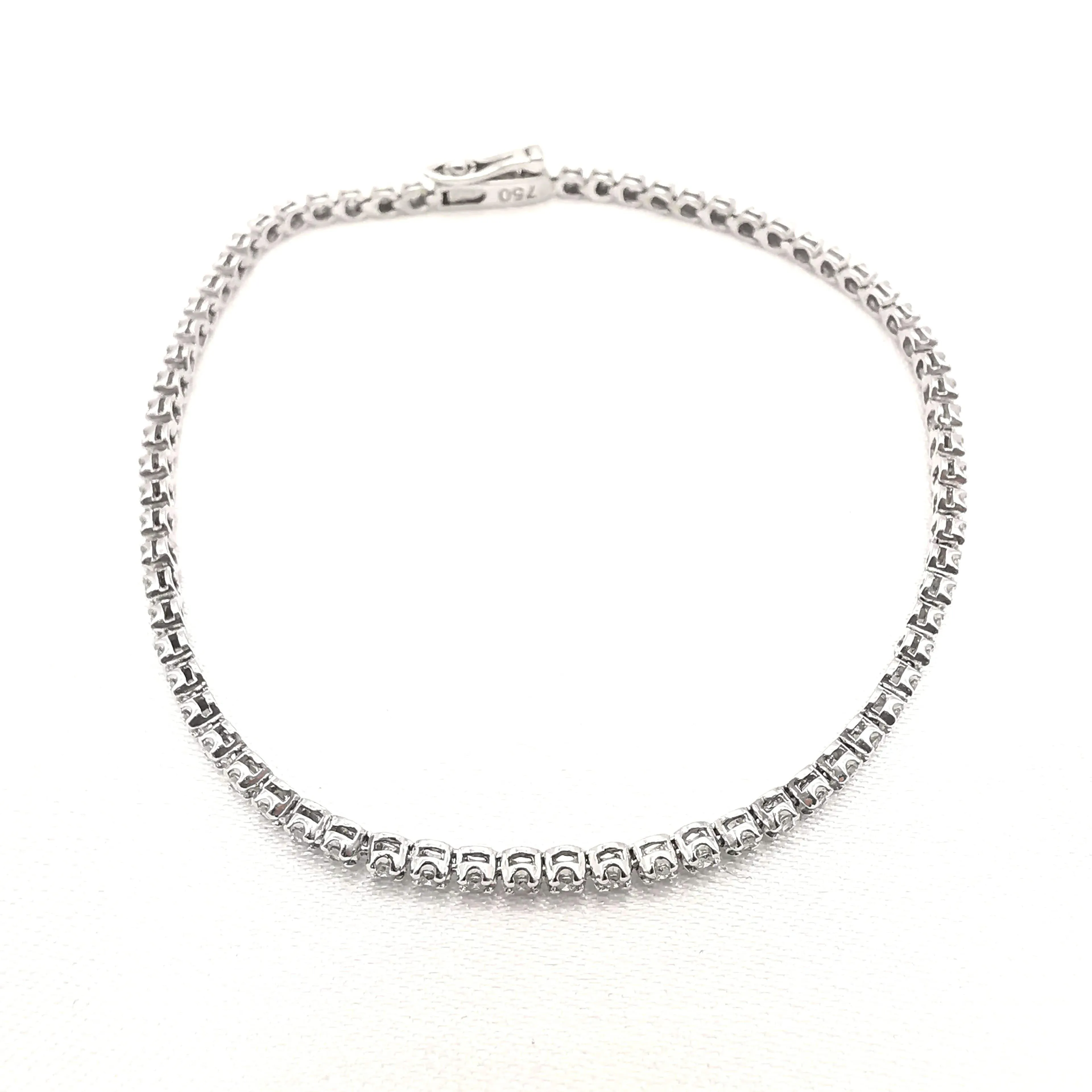 Bracelet ligne diamants sold by 58 Facettes product image thumbnail 4