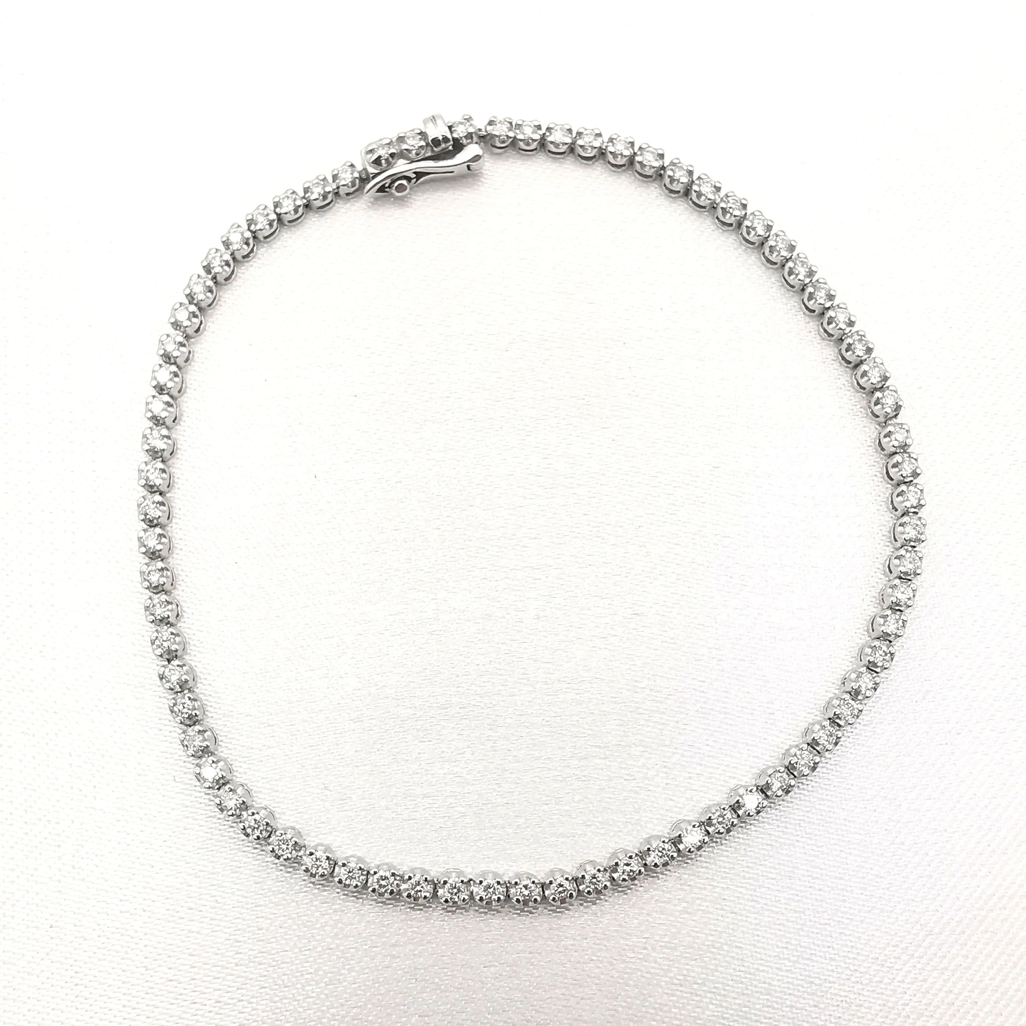 Bracelet ligne diamants sold by 58 Facettes product image thumbnail 5