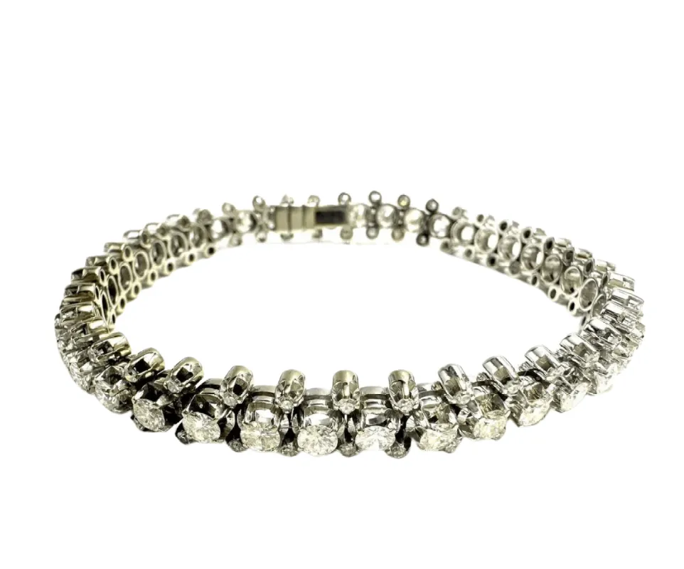 Bracelet diamant exclusif sold by 58 Facettes