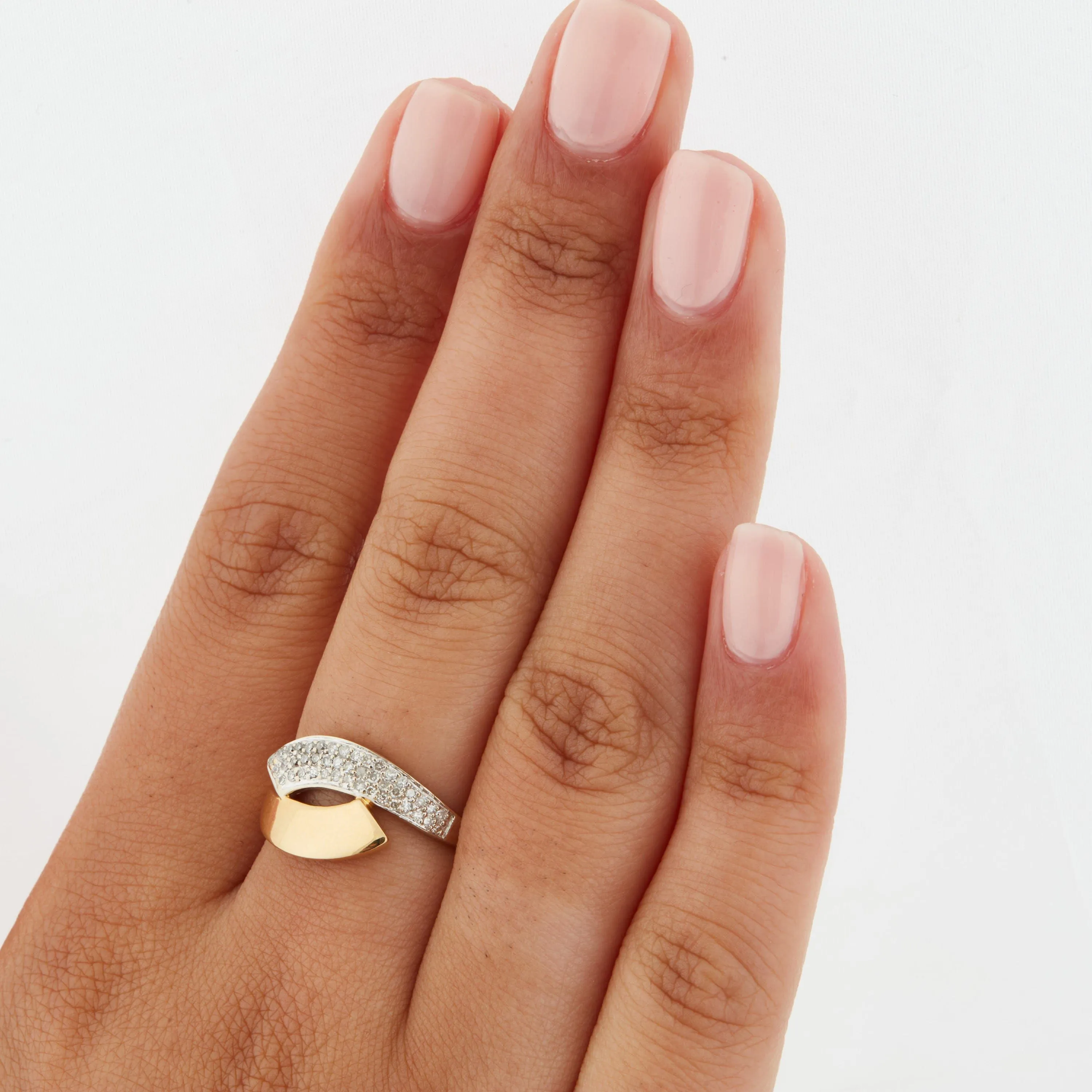 Bague Deux Ors - Diamants sold by 58 Facettes product image thumbnail 2