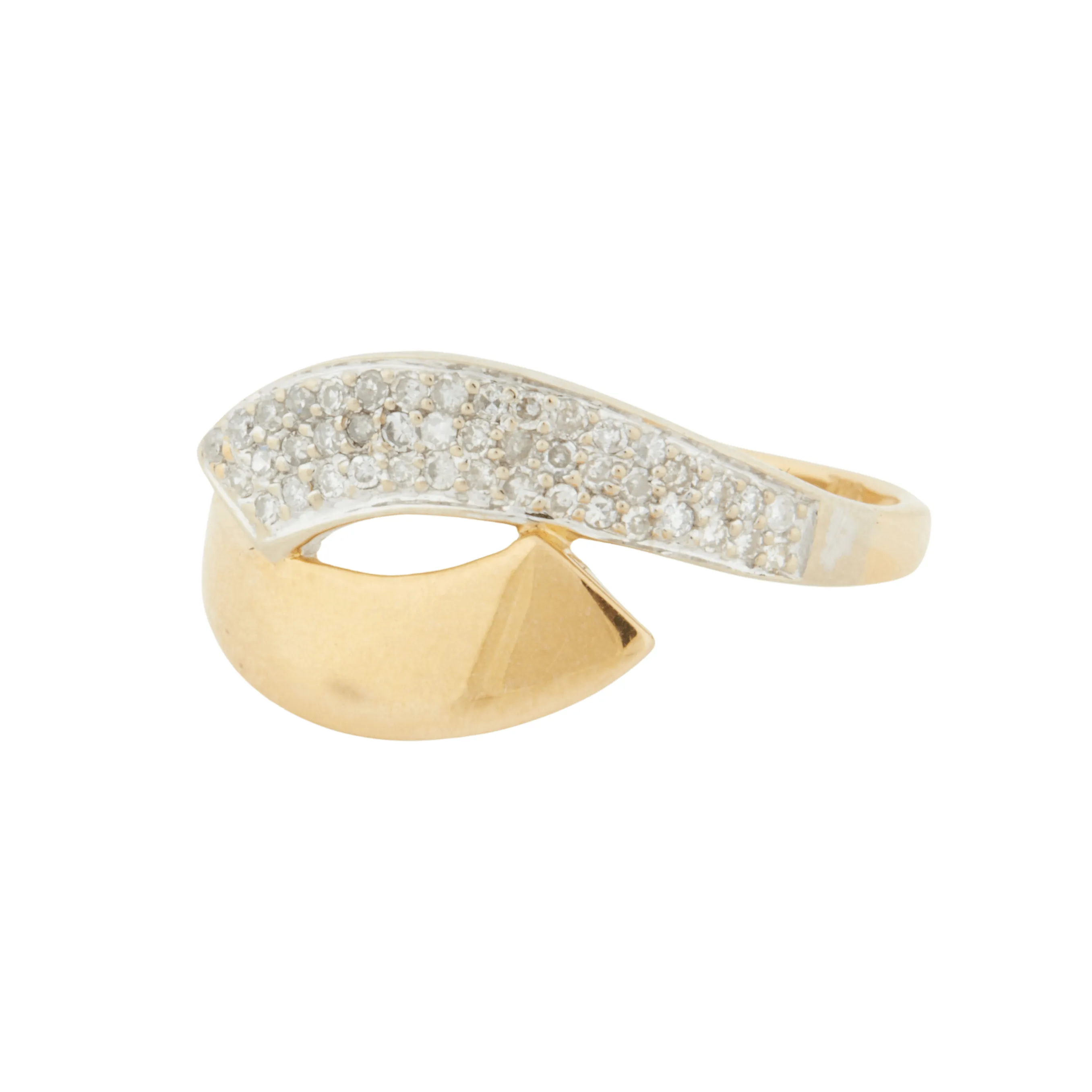 Bague Deux Ors - Diamants sold by 58 Facettes