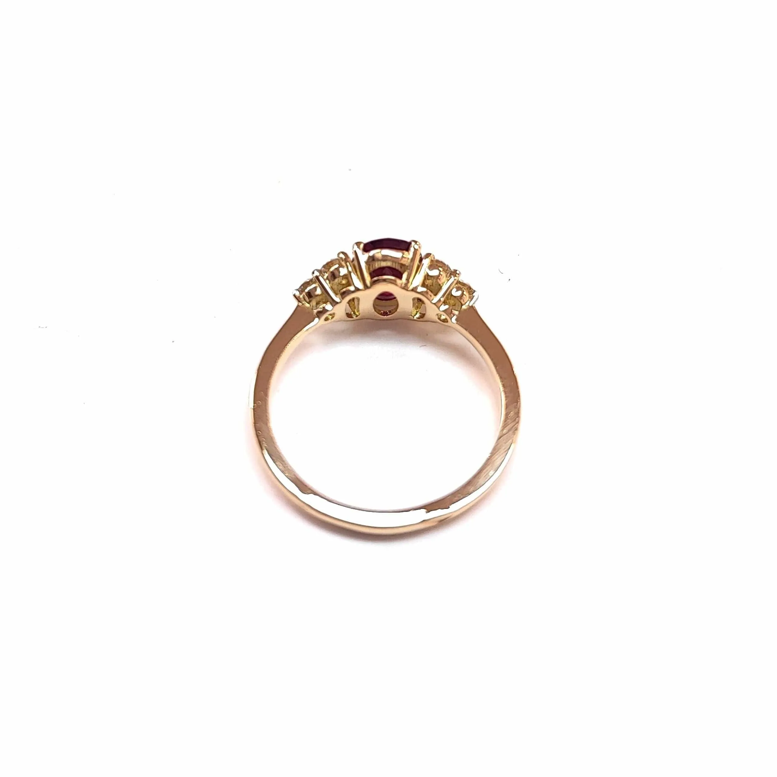 Bague rubis et diamant sold by 58 Facettes product image thumbnail 5