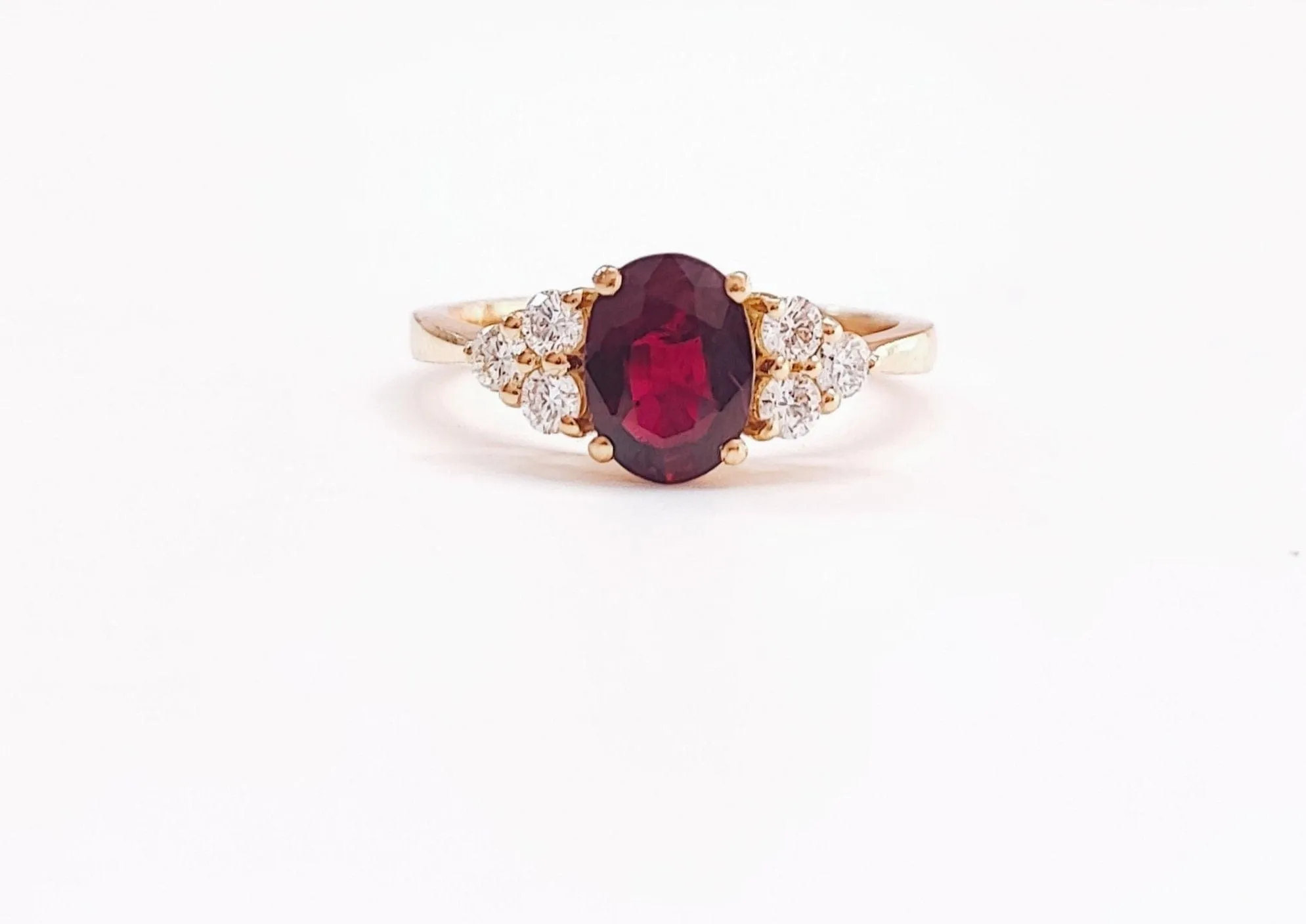 Bague rubis et diamant sold by 58 Facettes product image thumbnail 2