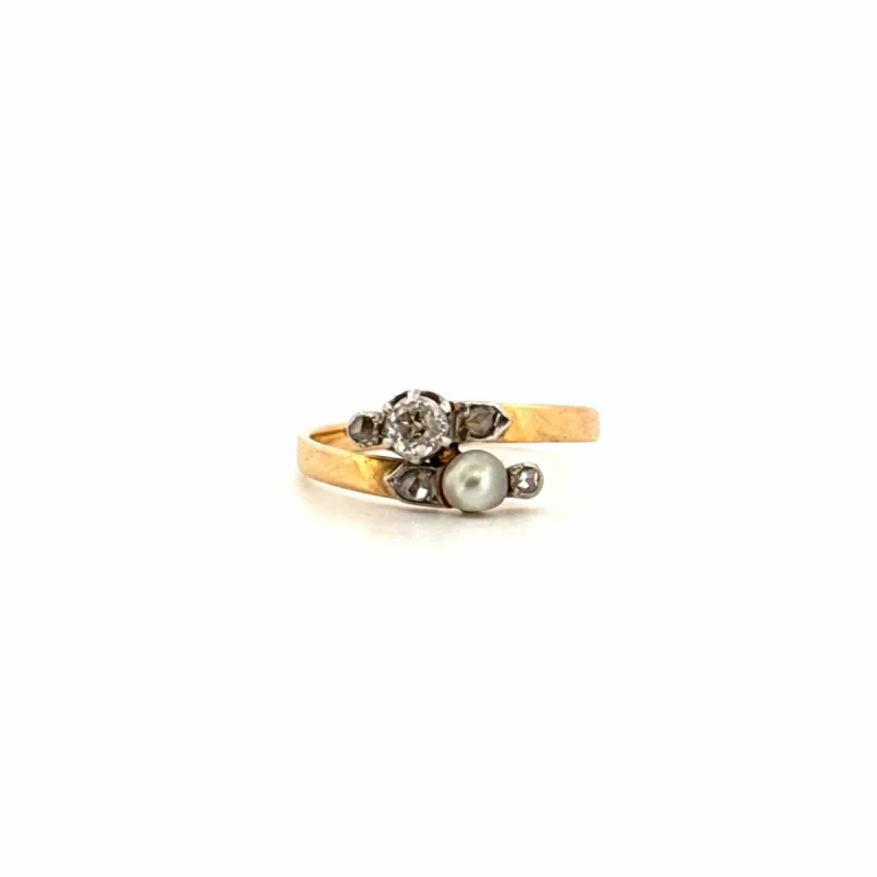 Bague Or Jaune Diamants sold by 58 Facettes