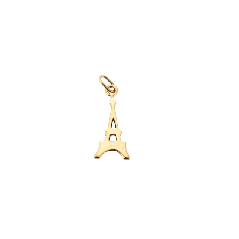 Pendentif Tour Eiffel or jaune sold by 58 Facettes