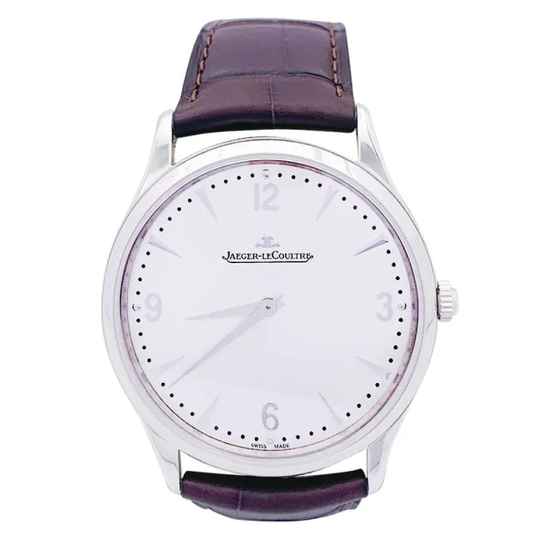 Montre Jaeger Lecoultre "Master Ultra Thin" acier. sold by 58 Facettes