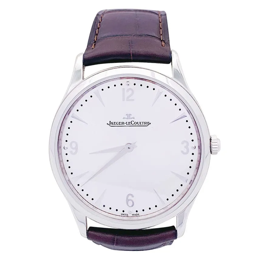 Montre Jaeger Lecoultre "Master Ultra Thin" acier. sold by 58 Facettes