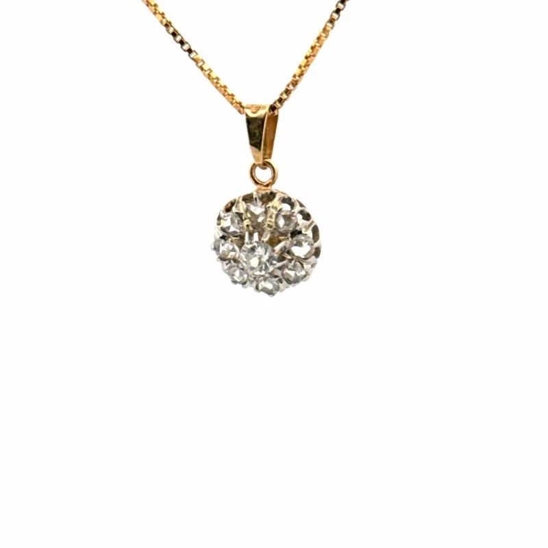 Pendentif Or Jaune 18k & Diamants sold by 58 Facettes