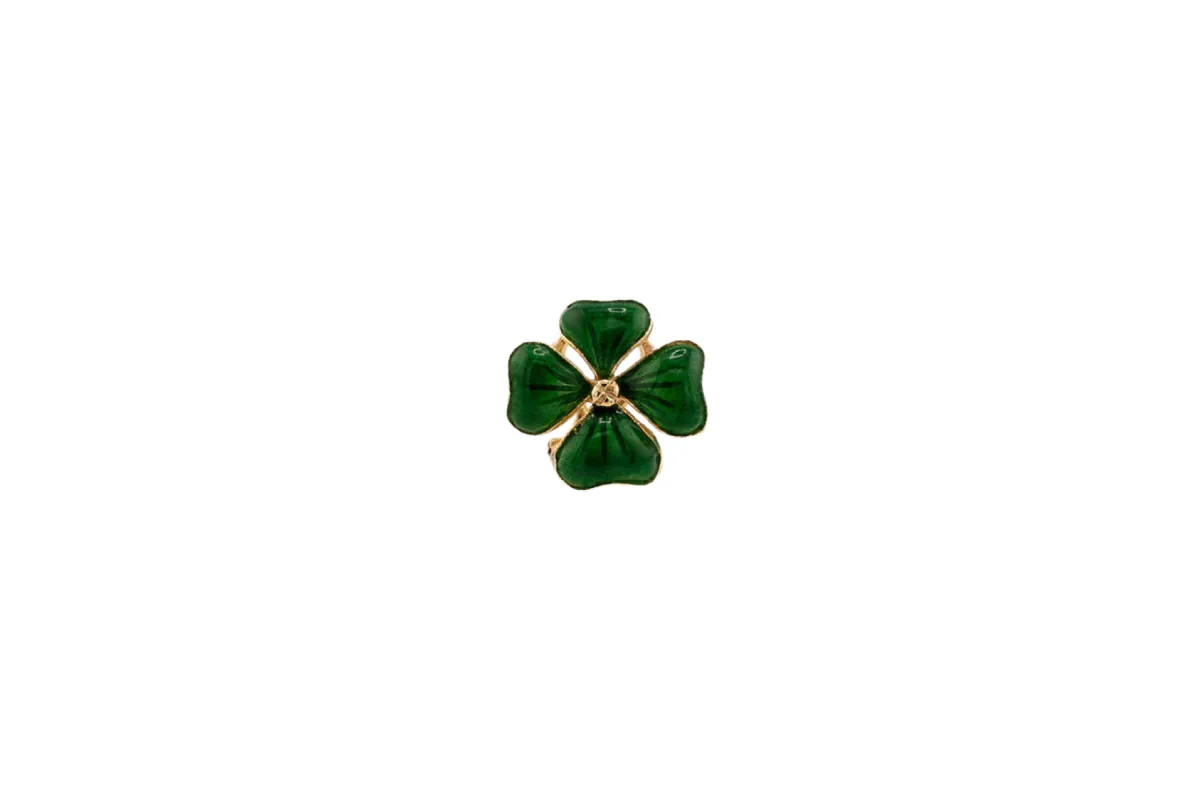 Broche fleur en or jaune sold by 58 Facettes