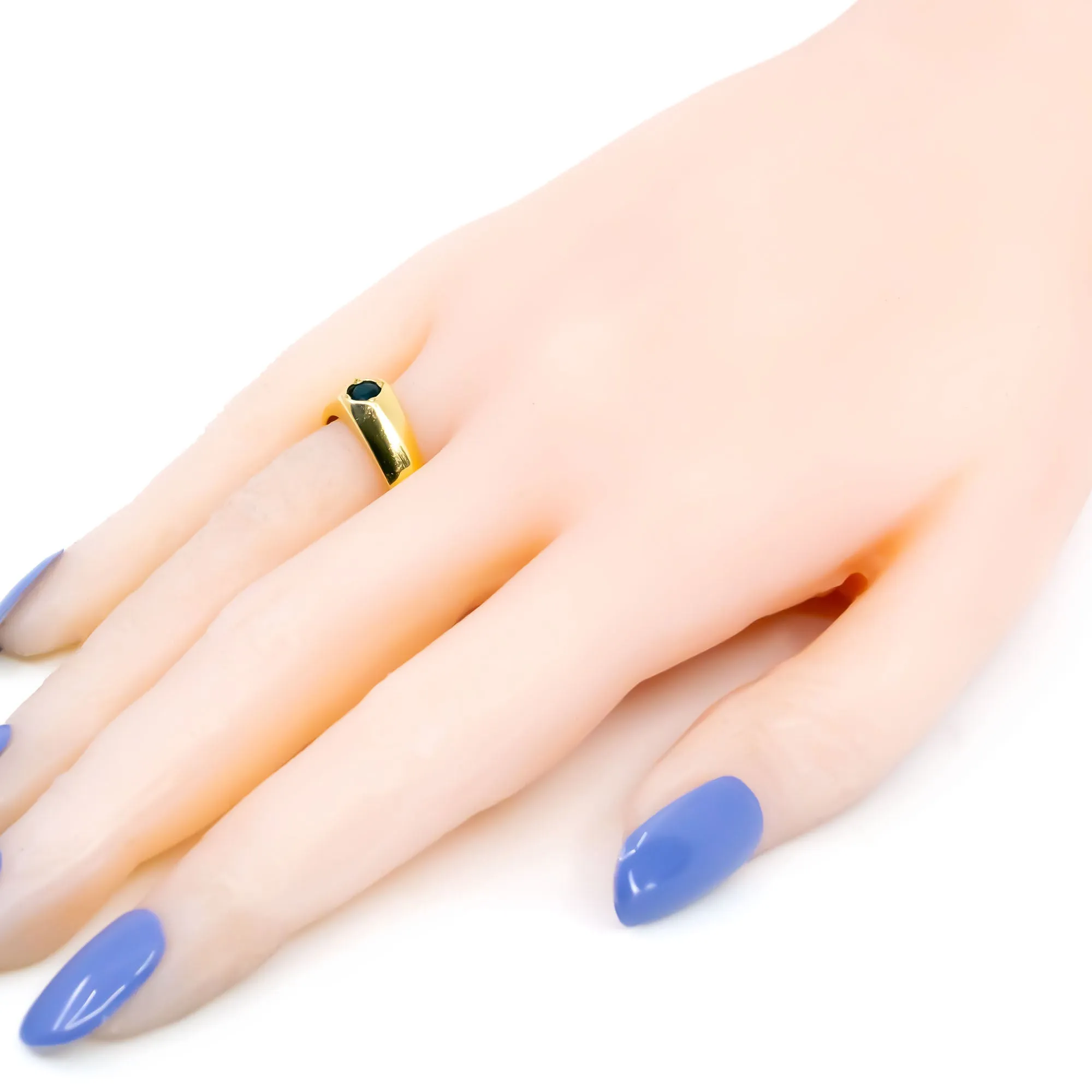 Bague Solitaire Gitane Saphir sold by 58 Facettes product image thumbnail 2