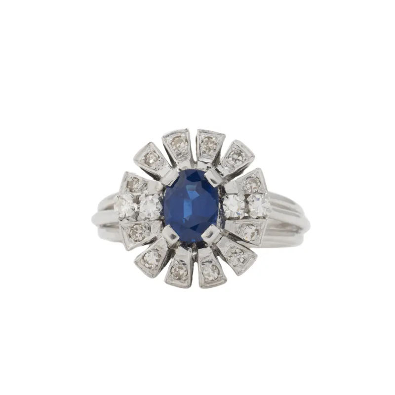 Bague saphir vintage sold by 58 Facettes