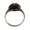 Bague Vintage Or Jaune Saphir & Diamants sold by 58 Facettes