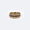 Bague Rivière de diamants et saphirs sold by 58 Facettes