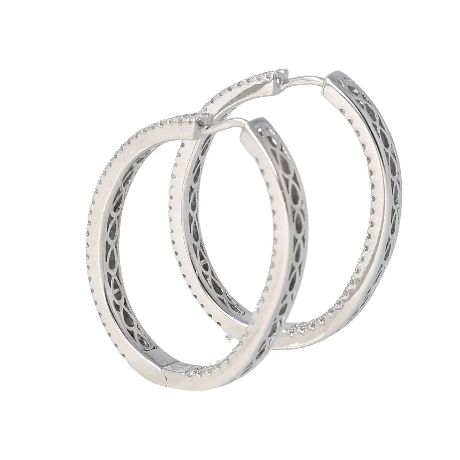 Boucles d'oreilles diamants sold by 58 Facettes product image thumbnail 4