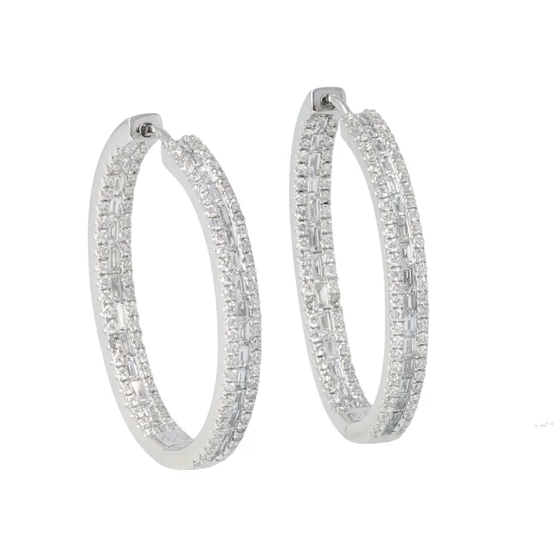 Boucles d'oreilles diamants made by 58 Facettes