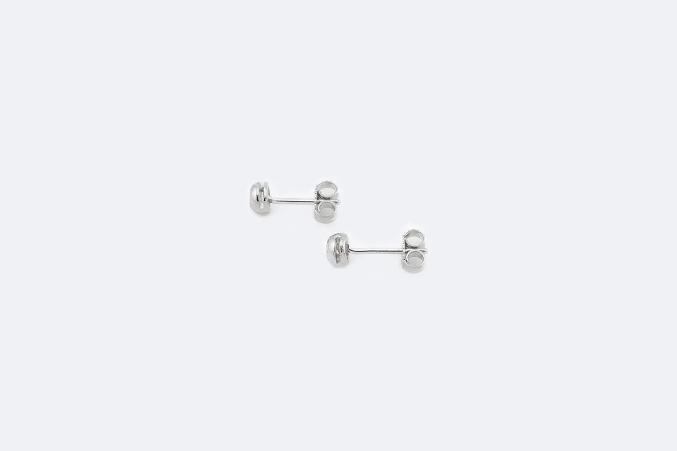 Boucles d'oreilles en or blanc et diamants sold by 58 Facettes product image thumbnail 3
