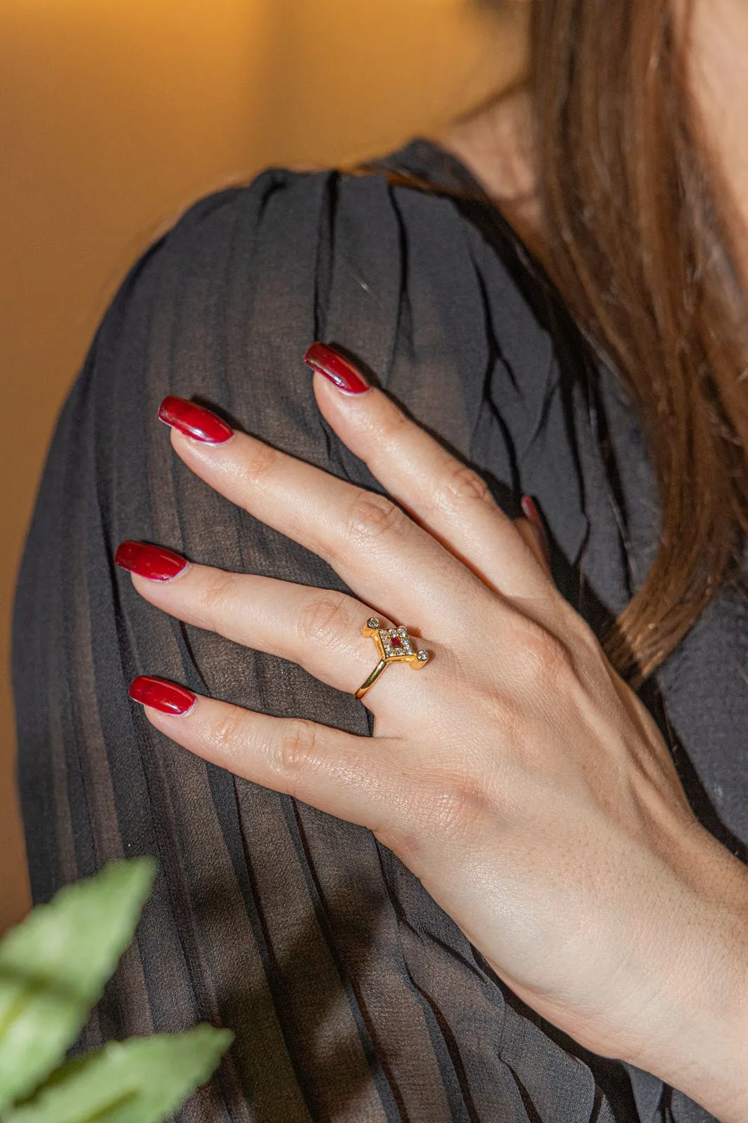 Bague Or jaune Diamant sold by 58 Facettes product image thumbnail 2