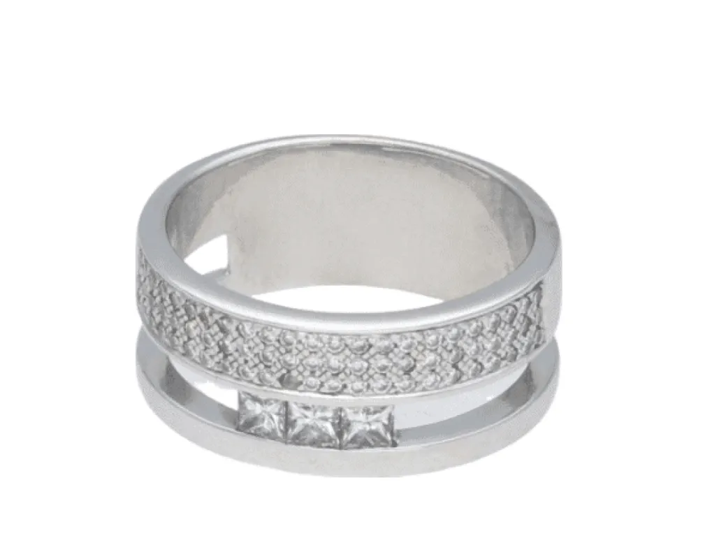 Bague or jaune diamants sold by 58 Facettes