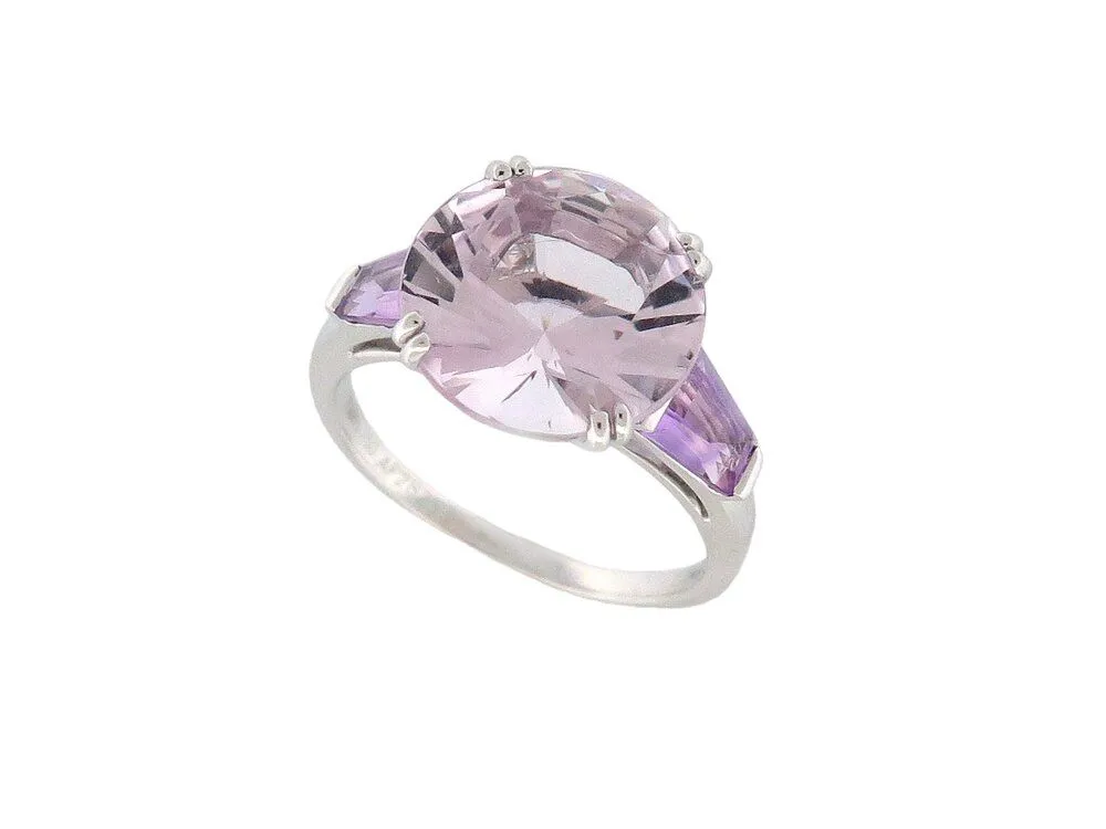 bague MAUBOUSSIN extremement libre & sensuelle or blanc amethyste sold by 58 Facettes