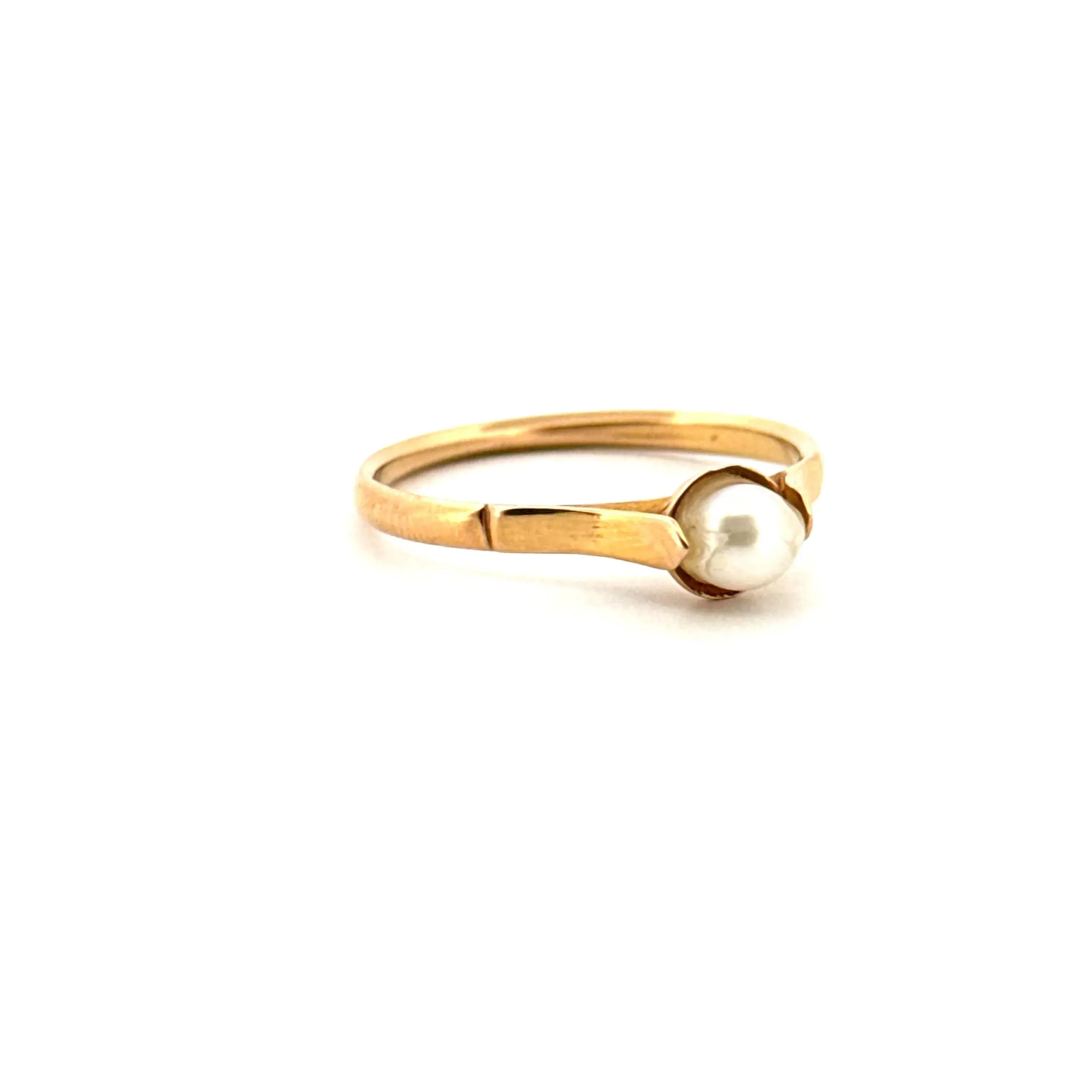 Solitaire Or jaune et perle sold by 58 Facettes product image thumbnail 4