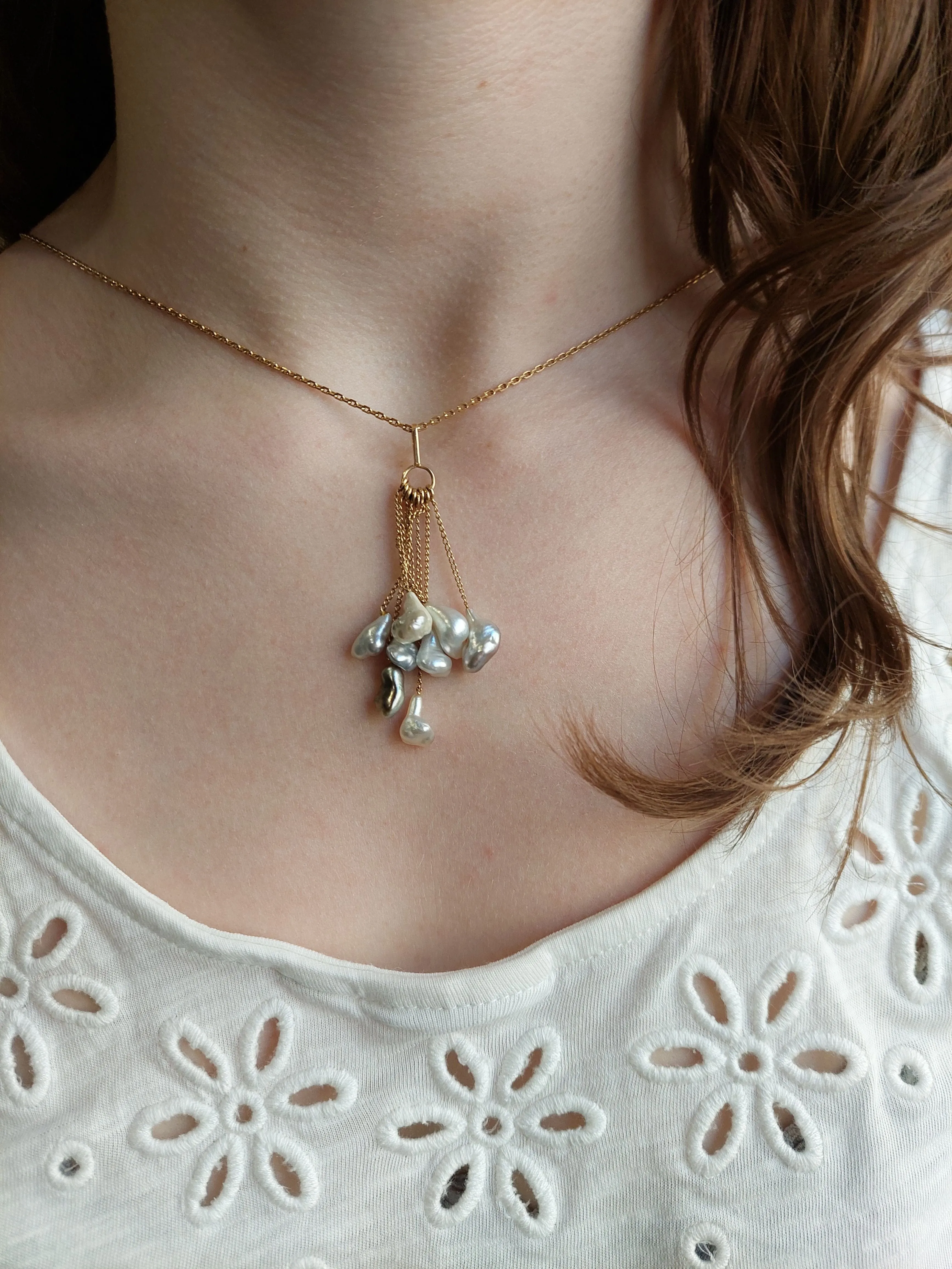 Pendentif perles baroques sold by 58 Facettes product image thumbnail 2