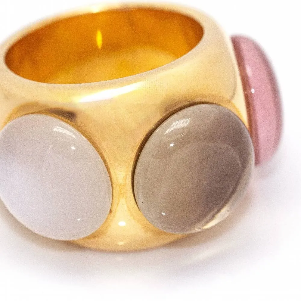 Bague QUARZ BUBBLE en Or et Quartz sold by 58 Facettes product image thumbnail 3