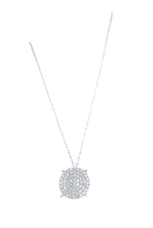 Collier ras de cou Diamants Or gris 18 K sold by 58 Facettes