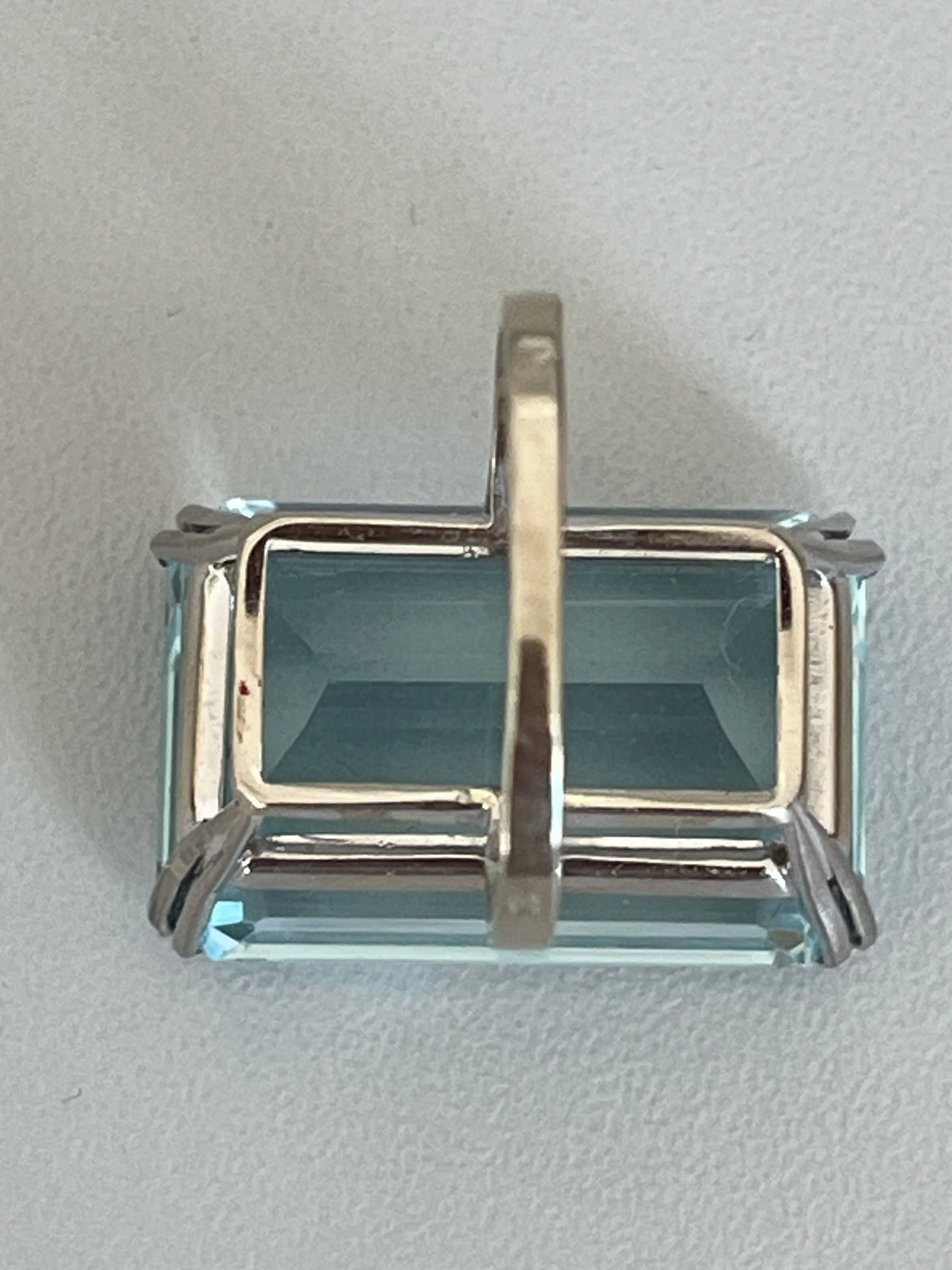 Bague or blanc Aigue-Marine sold by 58 Facettes product image thumbnail 5