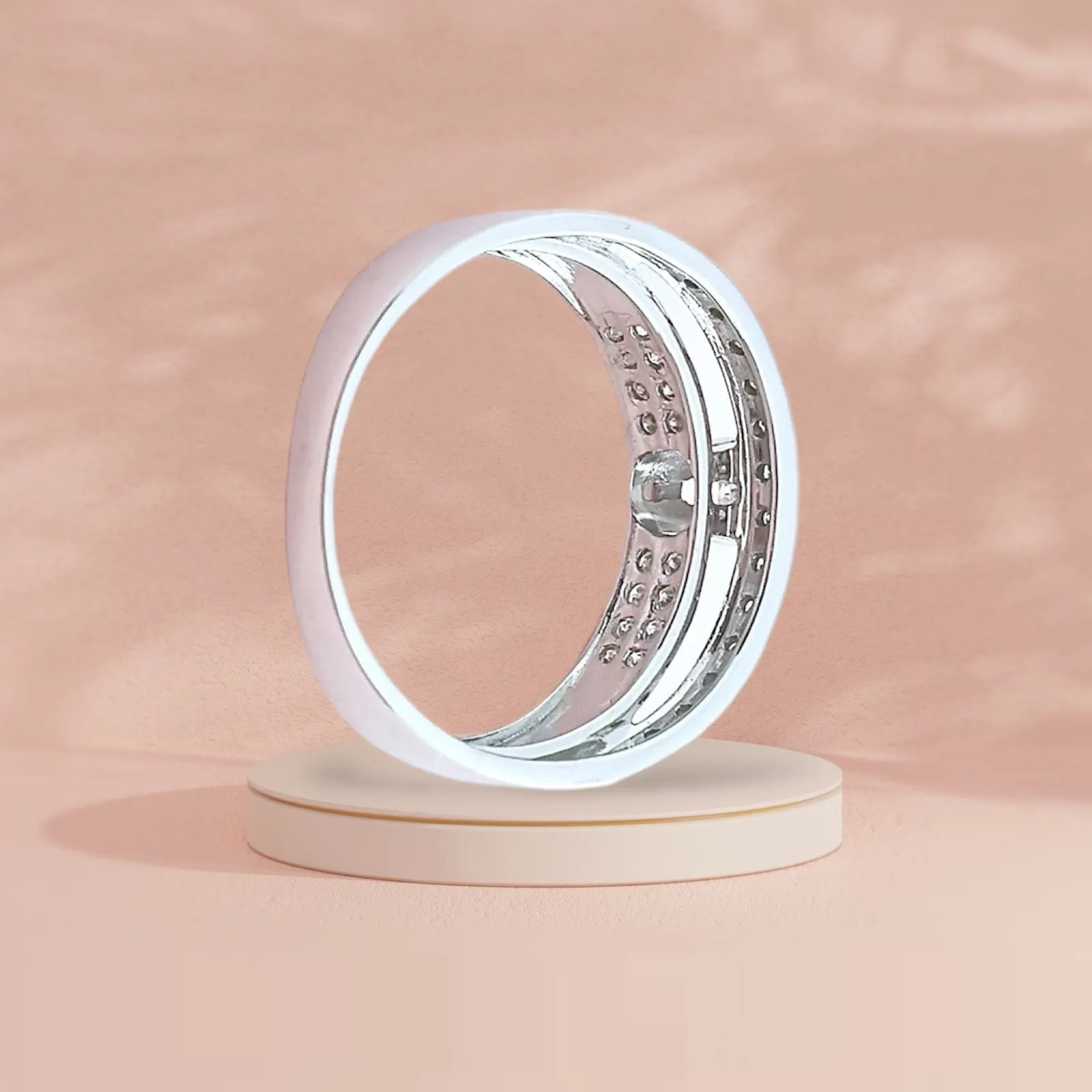 Bague solitaire diamants 0,82ct sold by 58 Facettes product image thumbnail 5