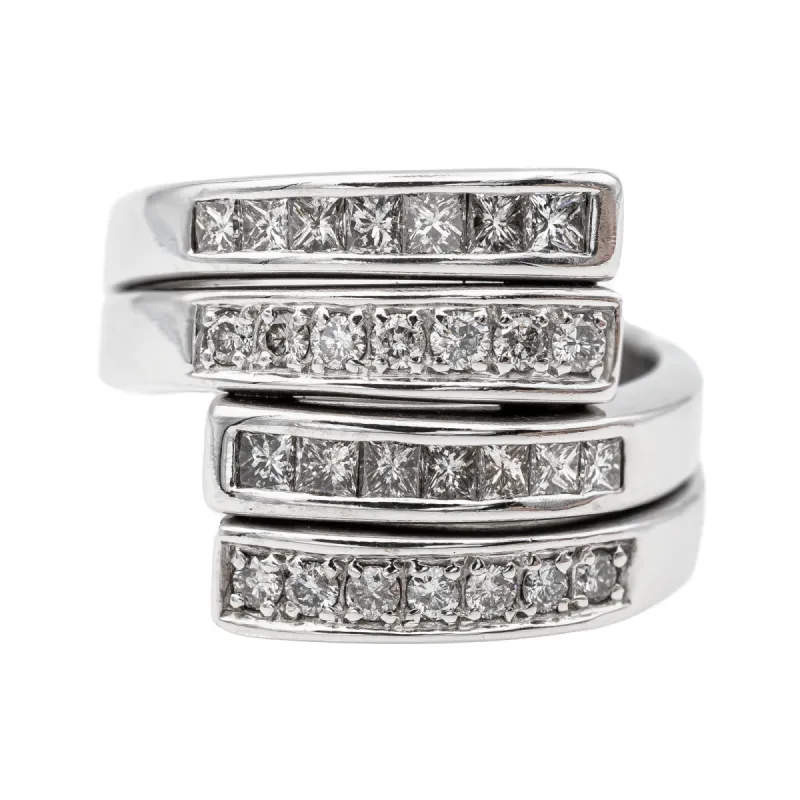 Bague Or blanc Diamant sold by 58 Facettes
