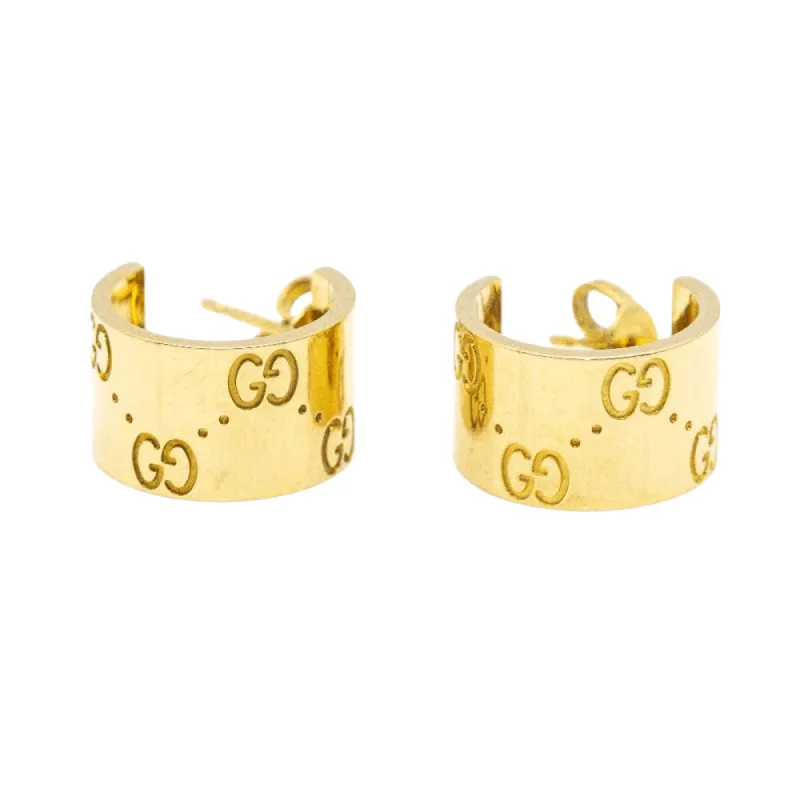 GUCCI - boucles d'oreilles en or jaune sold by 58 Facettes