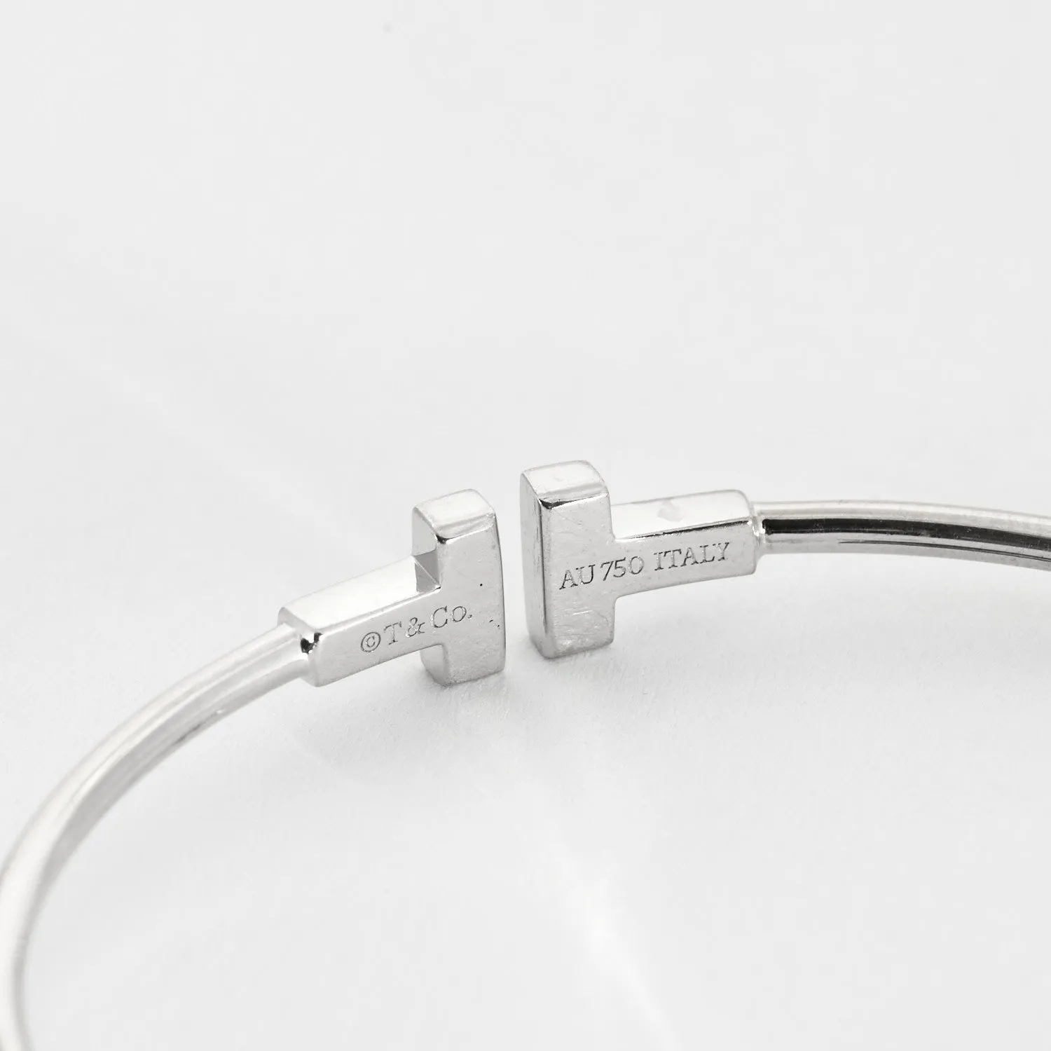TIFFANY & CO - Bracelet Wire en or gris sold by 58 Facettes product image thumbnail 4