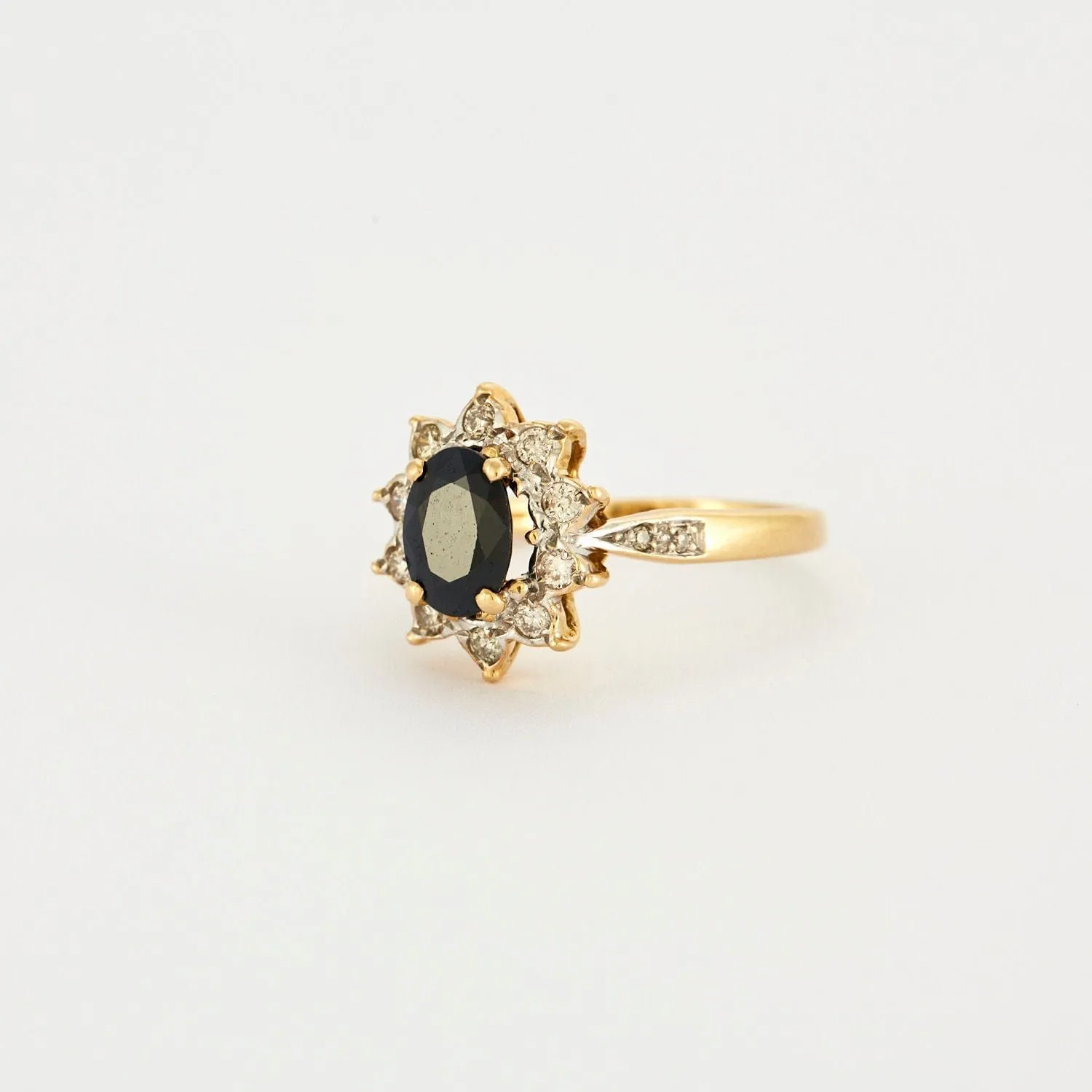 Bague Marguerite Saphir Diamants sold by 58 Facettes product image thumbnail 3
