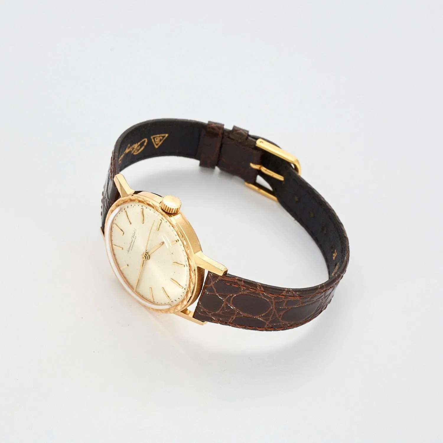 Montre IWC SCHAFFHAUSEN - Montre bracelet plaqué or jaune sold by 58 Facettes product image thumbnail 3