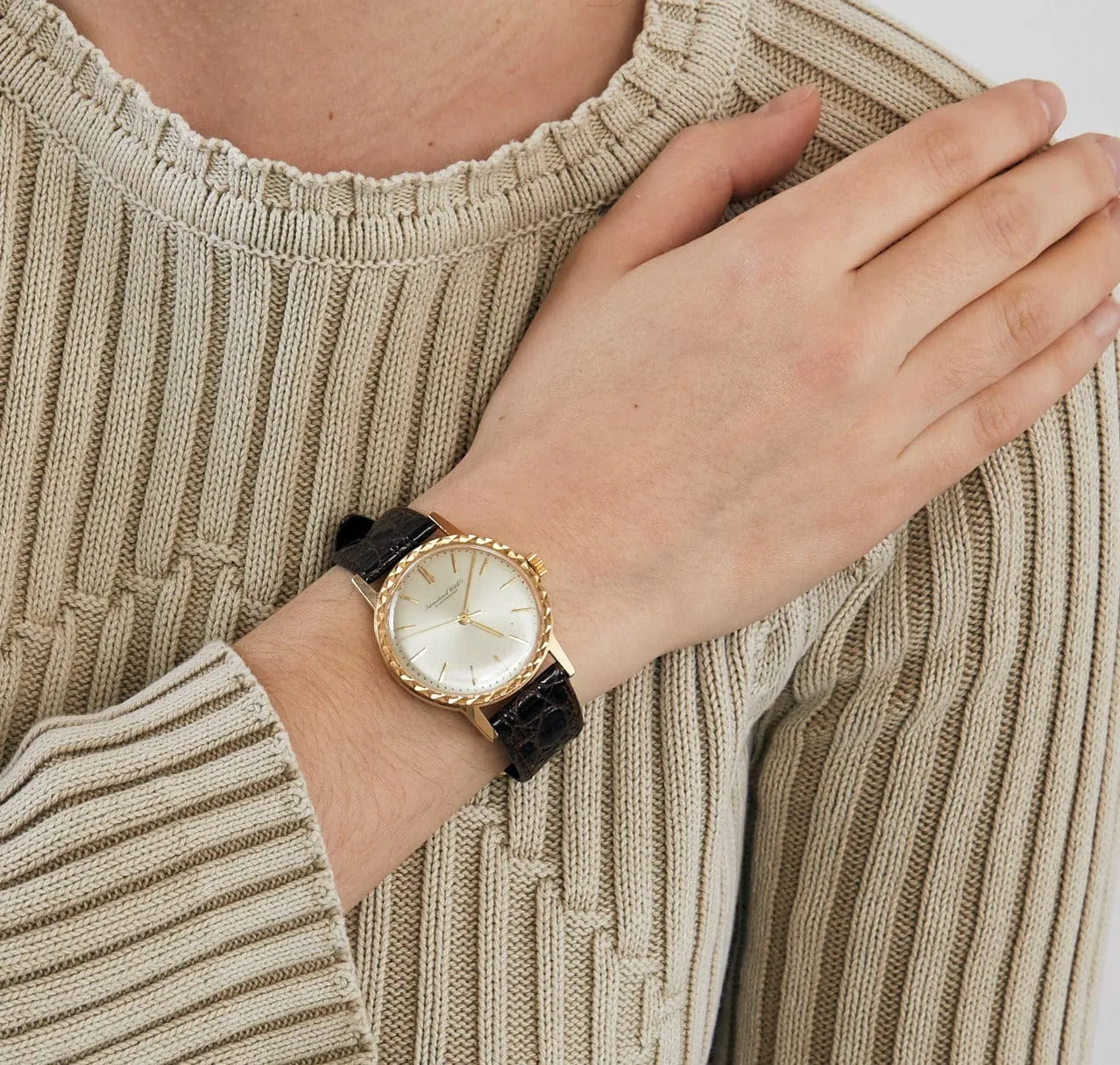 Montre IWC SCHAFFHAUSEN - Montre bracelet plaqué or jaune sold by 58 Facettes product image thumbnail 2