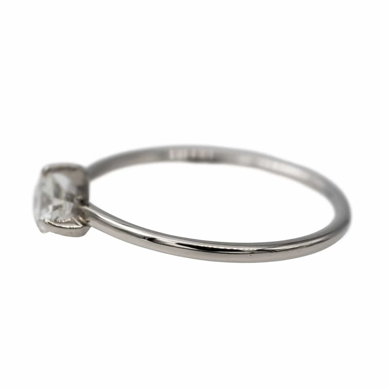 Bague Solitaire Or blanc Diamant sold by 58 Facettes product image thumbnail 4