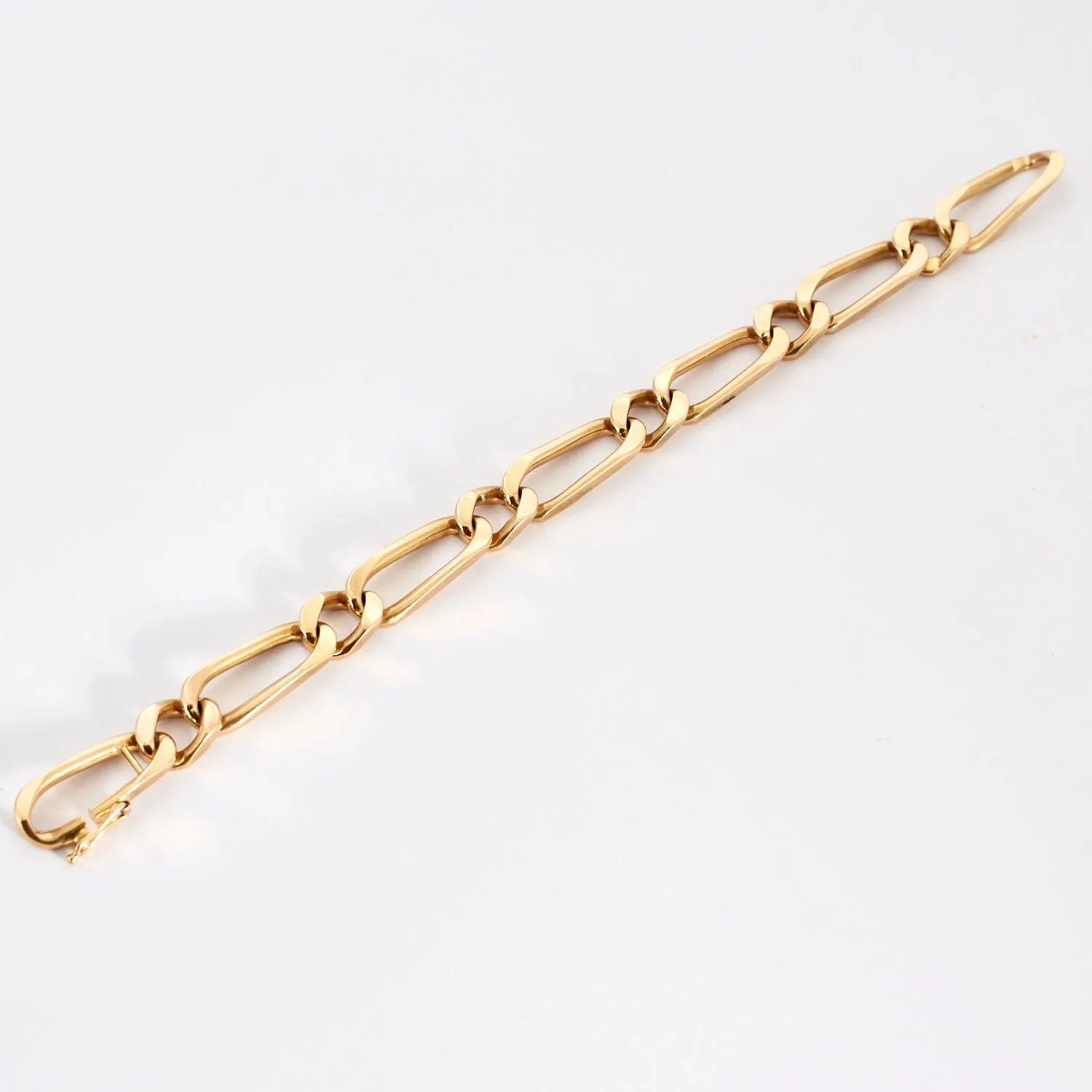 Bracelet gourmette en or jaune sold by 58 Facettes product image thumbnail 3