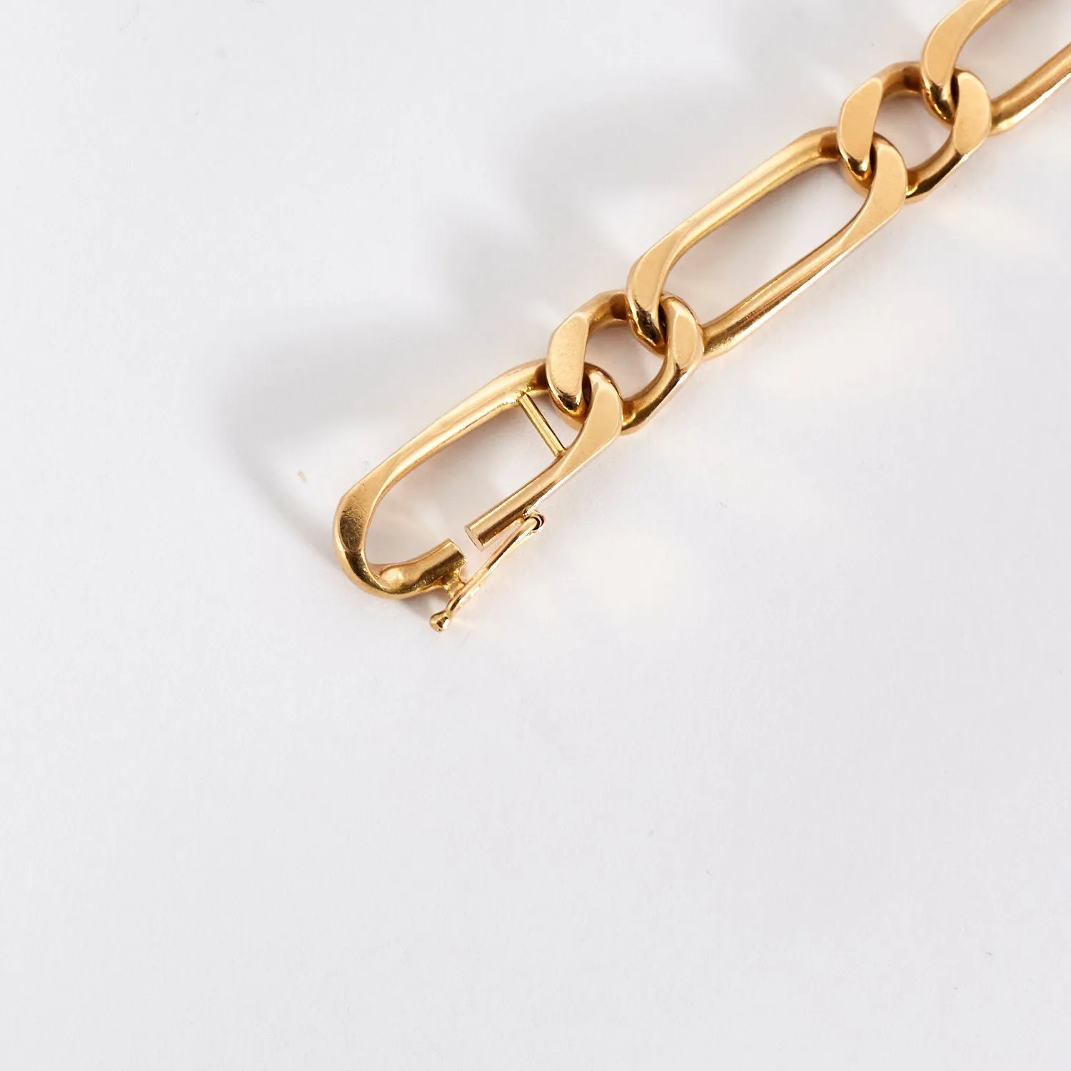 Bracelet gourmette en or jaune sold by 58 Facettes product image thumbnail 4