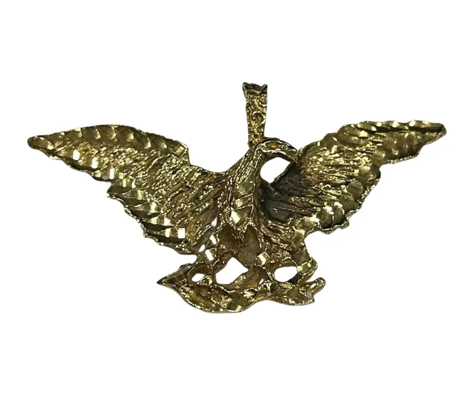 Pendentif aigle or jaune sold by 58 Facettes