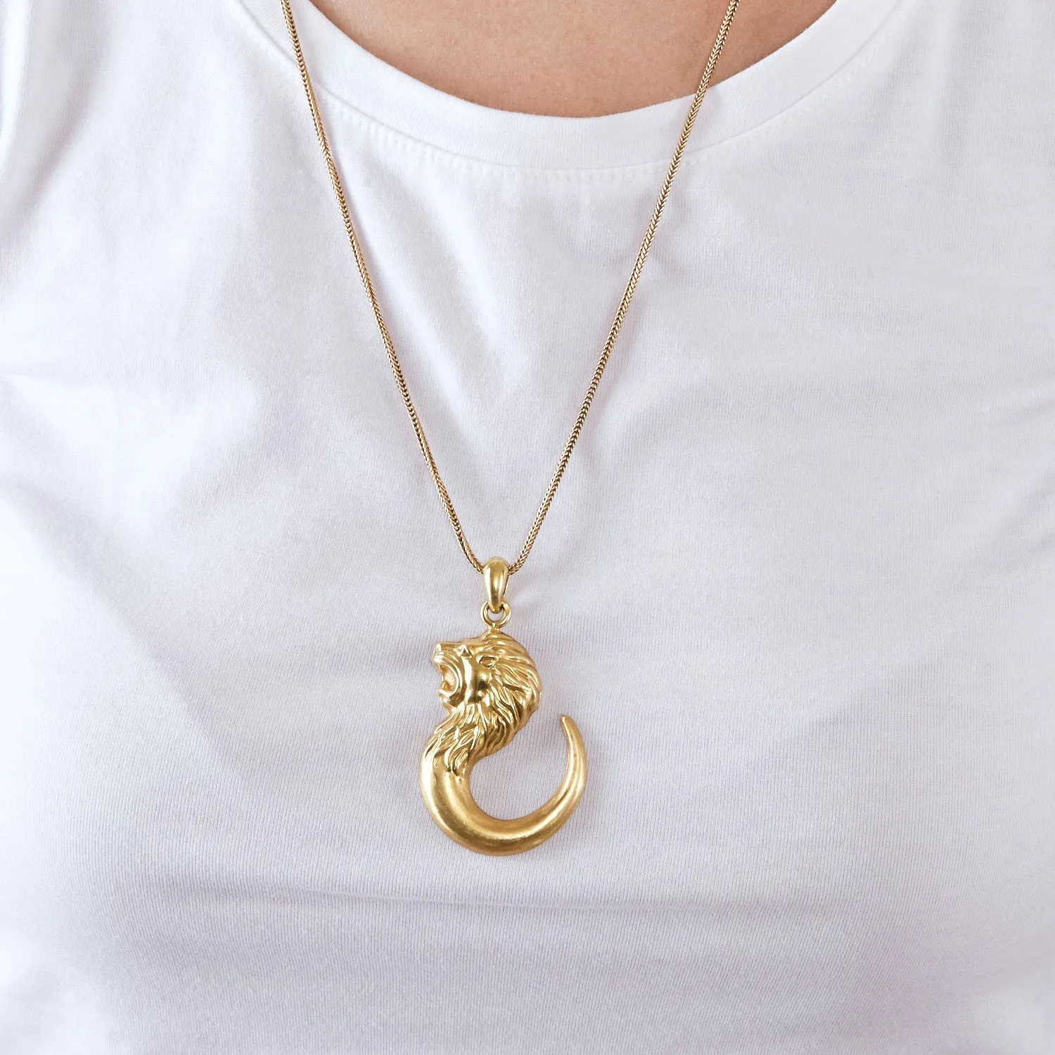 Pendentif Lion or jaune sold by 58 Facettes product image thumbnail 3