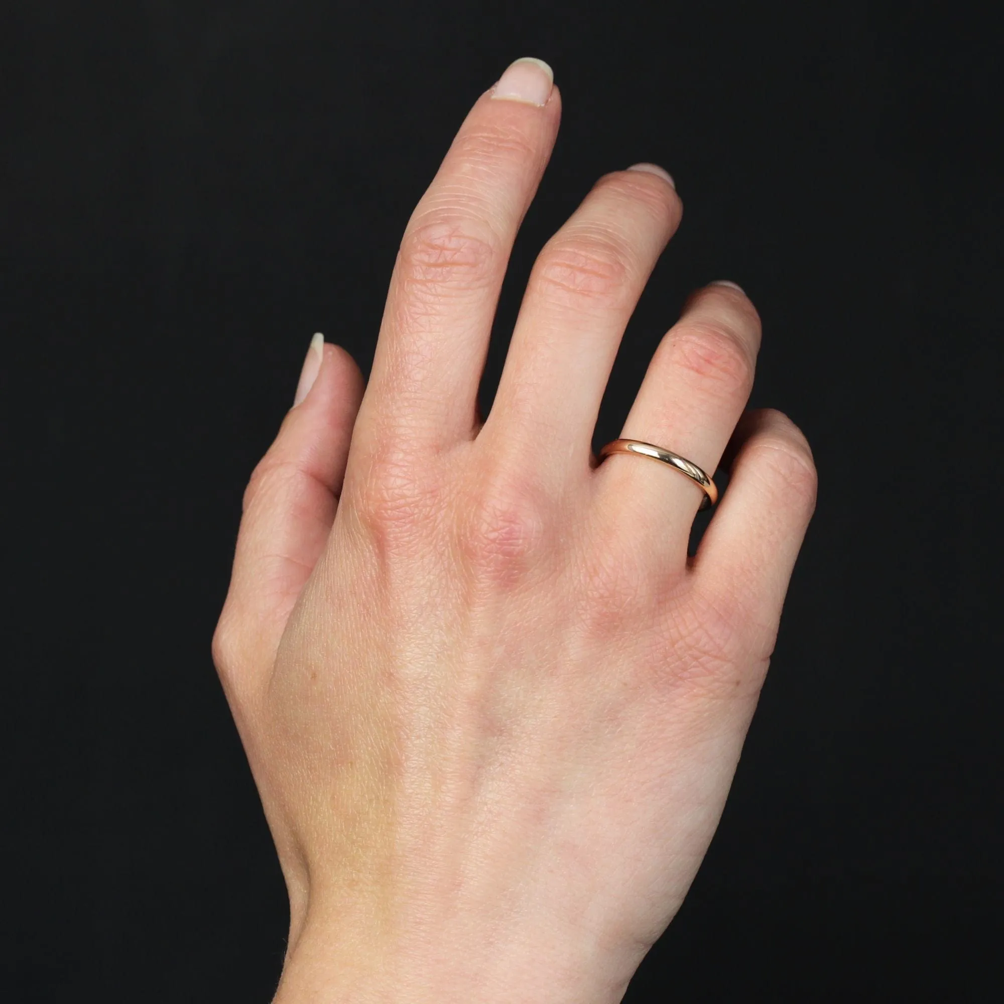 Alliance or rose d'occasion bombée sold by 58 Facettes product image thumbnail 2