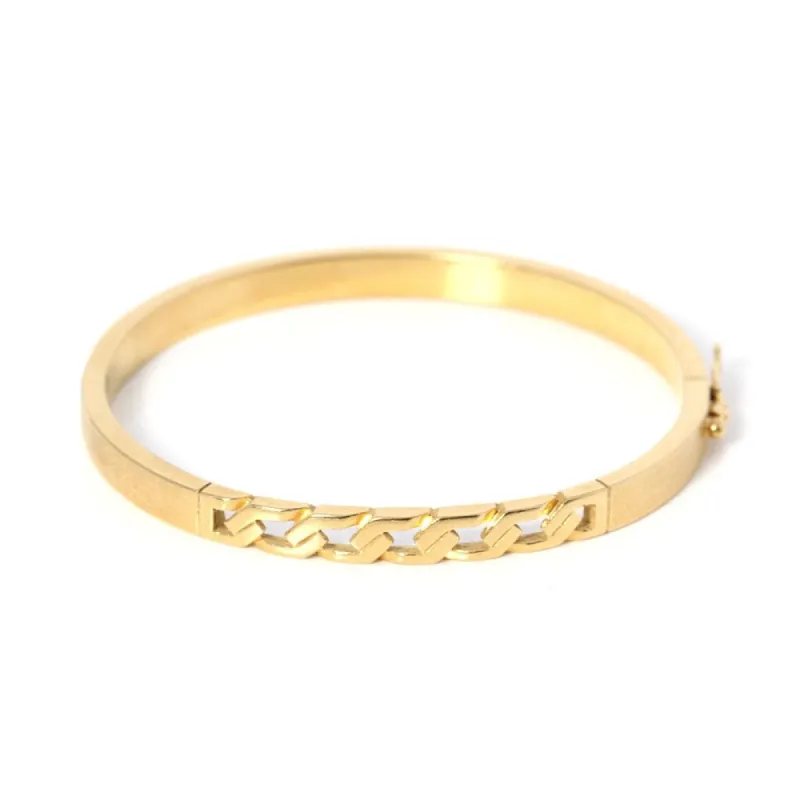 bracelet à maillons en or sold by 58 Facettes