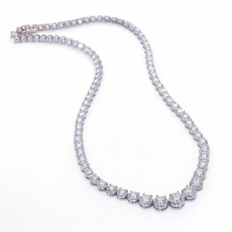 Collier Dégradé Diamant RIVIERE made by 58 Facettes